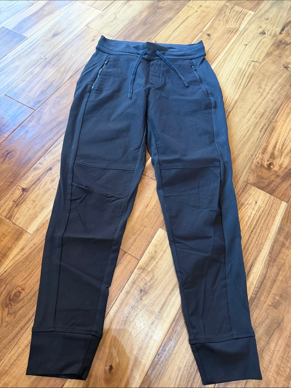 Athleta Black Men's Jogger Pants with Zippered Pocket - Picture 4 of 4
